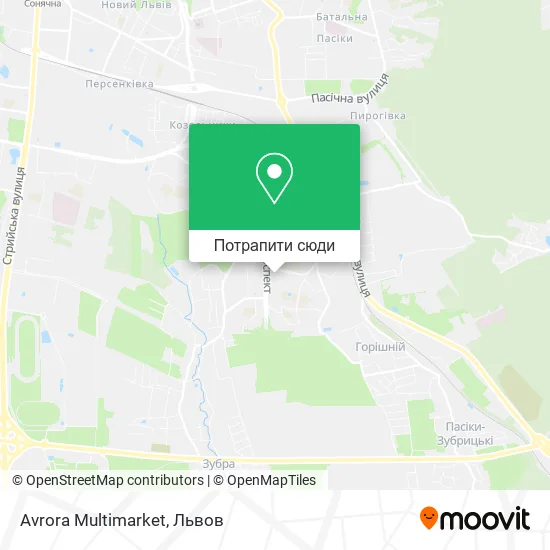 Карта Avrora Multimarket