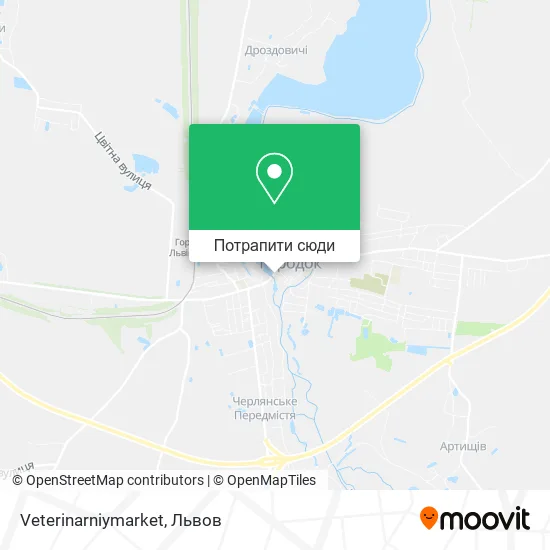 Карта Veterinarniymarket