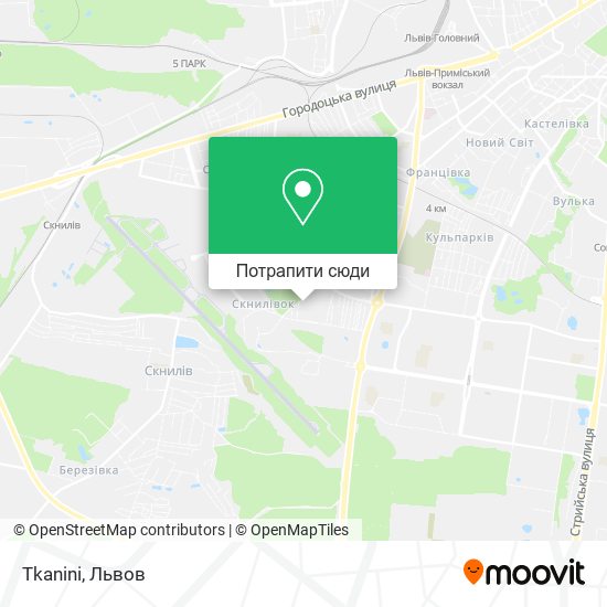 Карта Tkanini