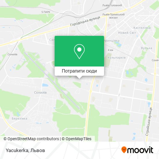 Карта Yacukerka