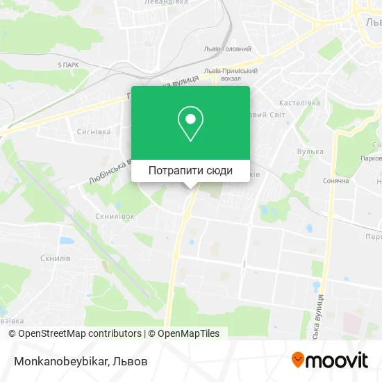 Карта Monkanobeybikar