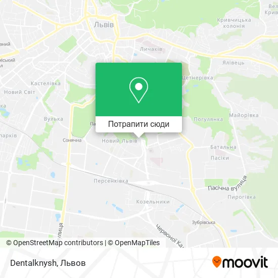 Карта Dentalknysh