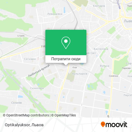 Карта Optikalyuksor