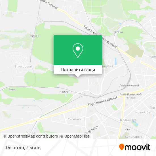 Карта Dniprom