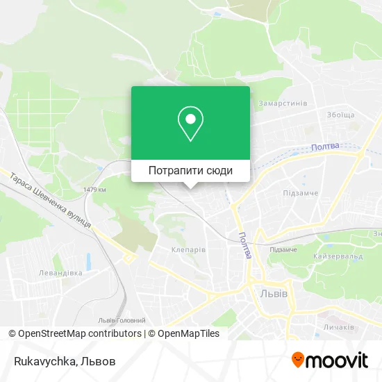 Карта Rukavychka