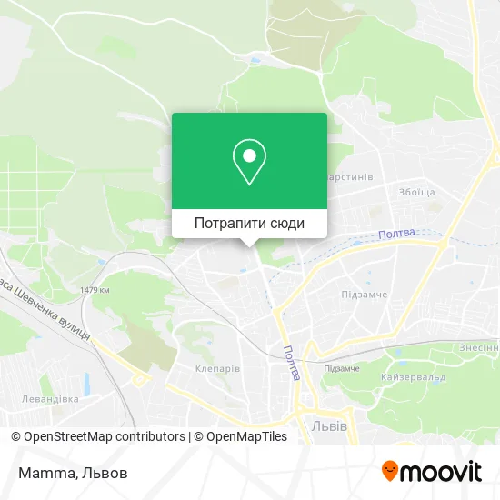 Карта Mamma