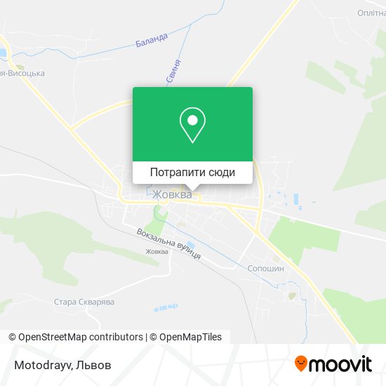 Карта Motodrayv