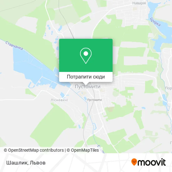 Карта Шашлик