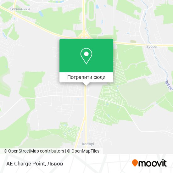 Карта AE Charge Point