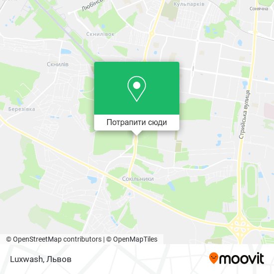 Карта Luxwash