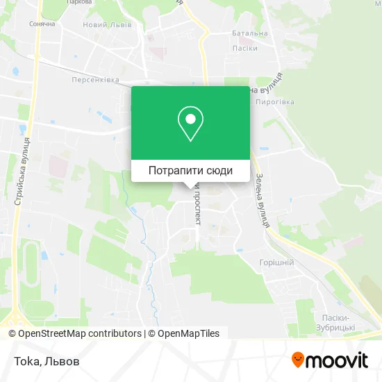 Карта Toka