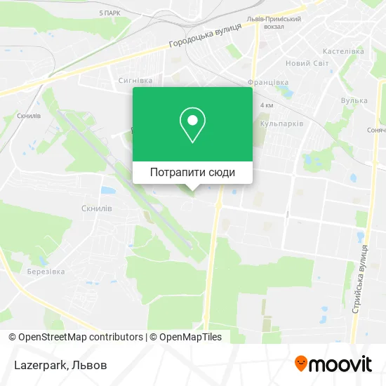 Карта Lazerpark