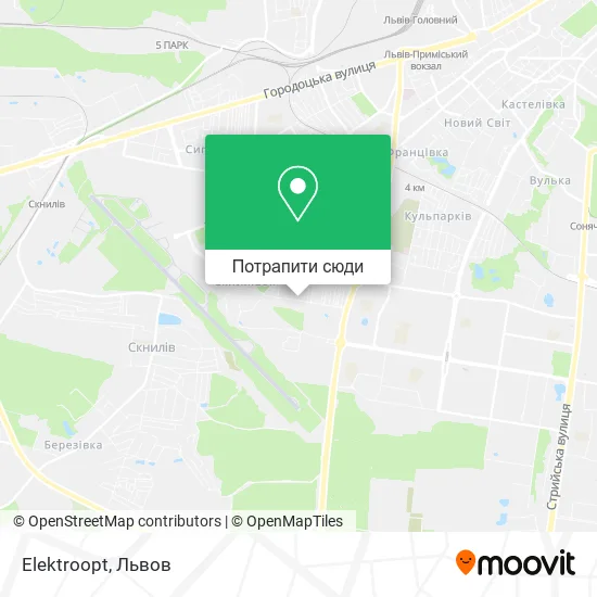 Карта Elektroopt