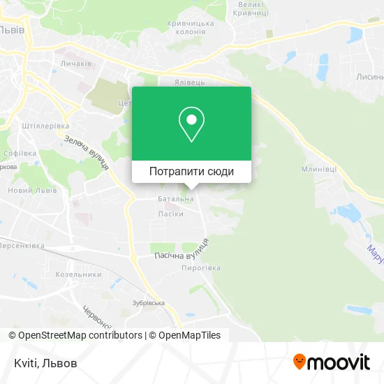 Карта Kviti