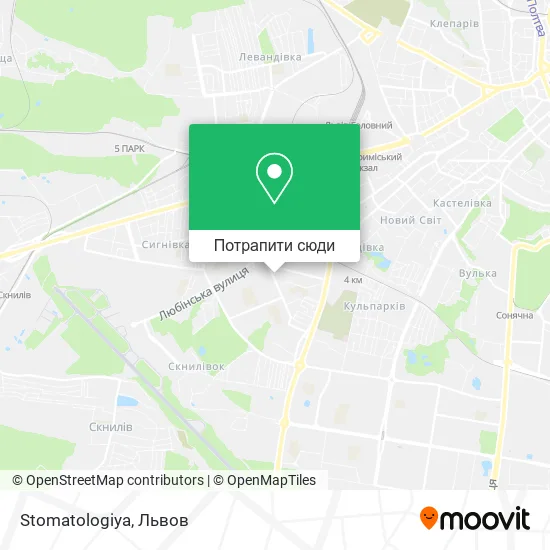 Карта Stomatologiya