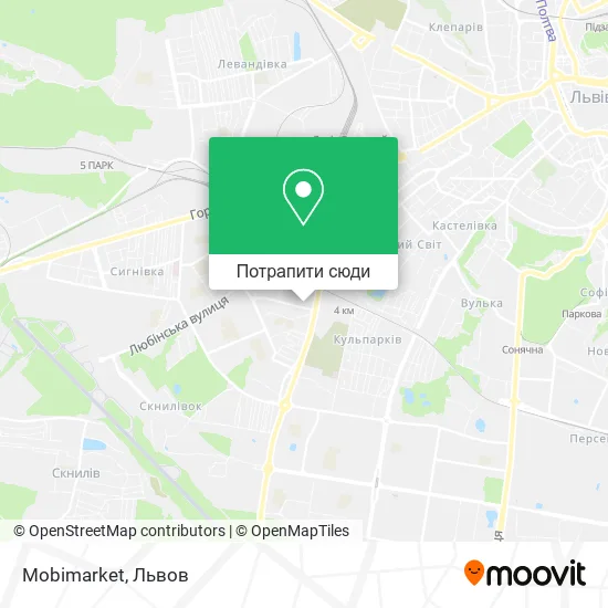 Карта Mobimarket