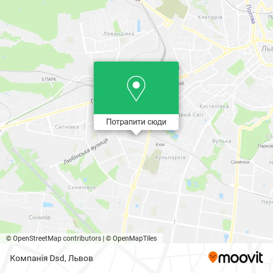 Карта Компанія Dsd