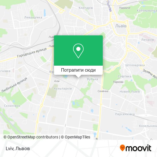 Карта Lviv