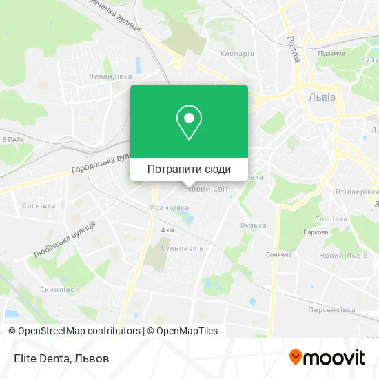 Карта Elite Denta