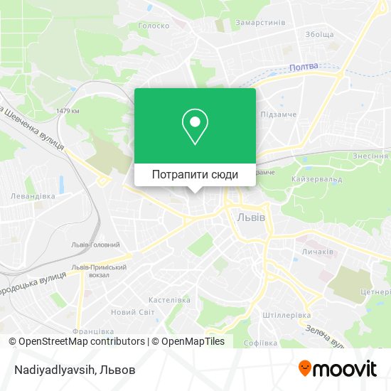Карта Nadiyadlyavsih