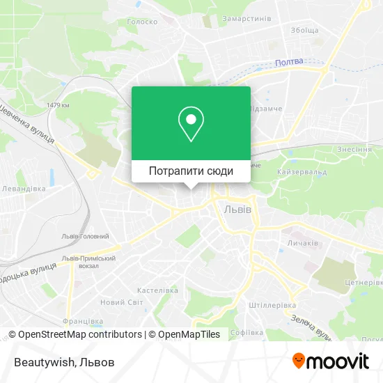 Карта Beautywish