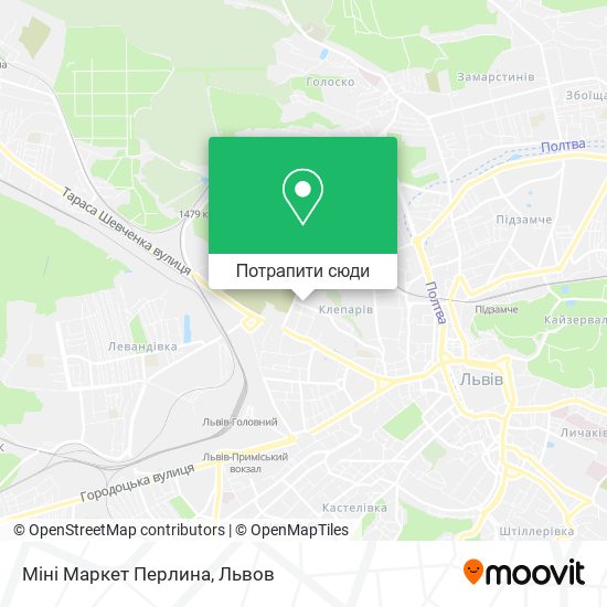 Карта Міні Маркет Перлина