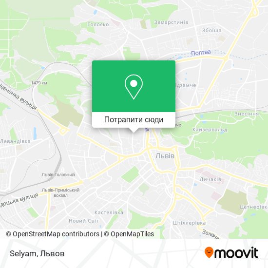 Карта Selyam