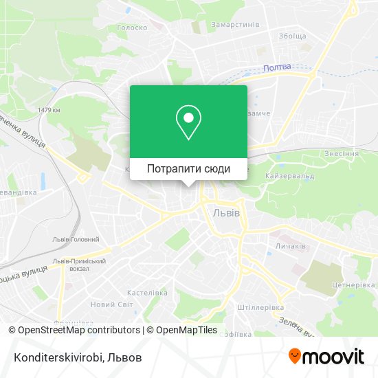 Карта Konditerskivirobi
