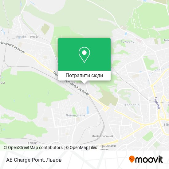 Карта AE Charge Point