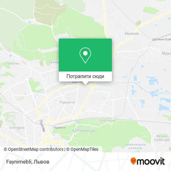 Карта Faynimebli