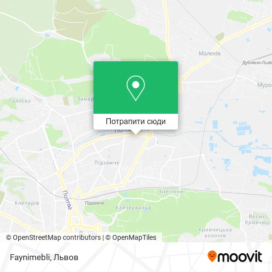 Карта Faynimebli
