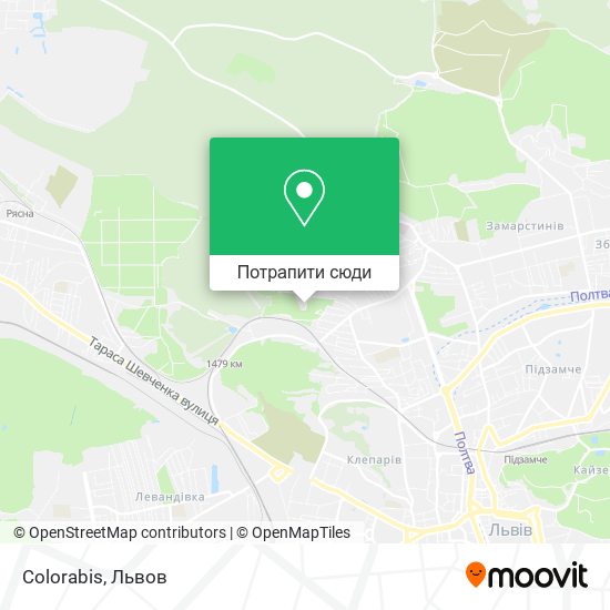 Карта Colorabis