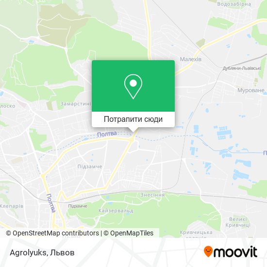 Карта Agrolyuks