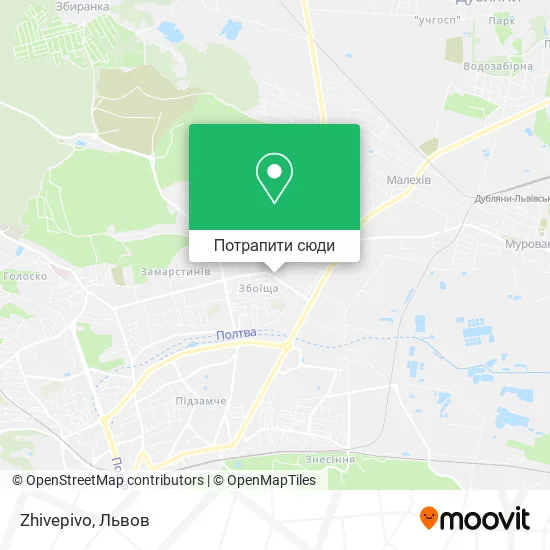 Карта Zhivepivo