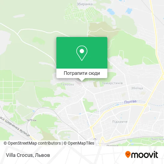 Карта Villa Crocus