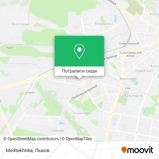Карта Medtekhnka
