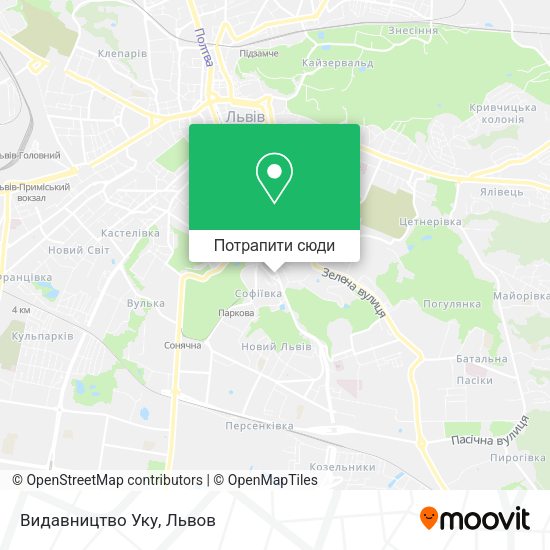 Карта Видавництво Уку