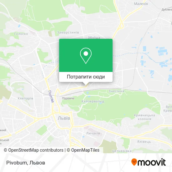 Карта Pivobum