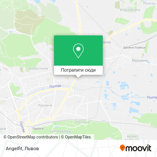 Карта Angelfit
