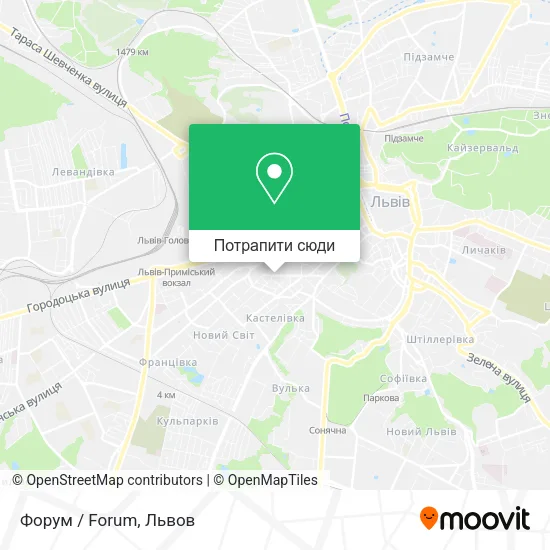 Карта Форум / Forum