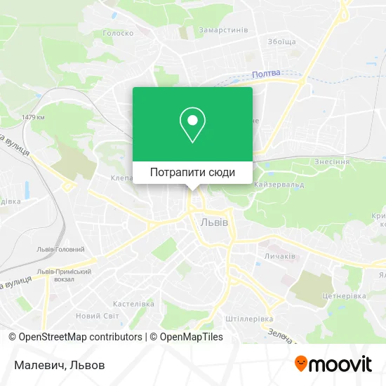 Карта Малевич
