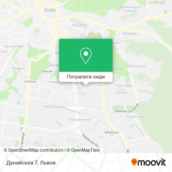 Карта Дунайська 7