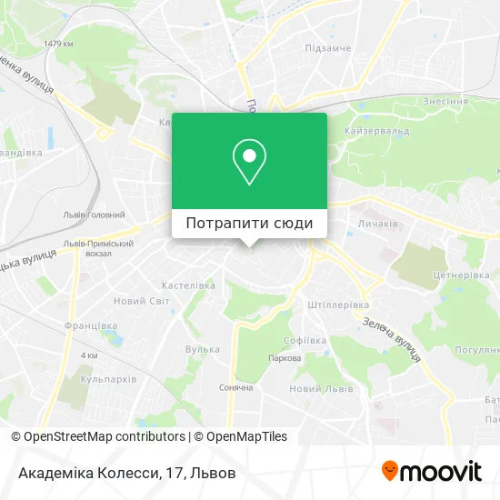 Карта Академіка Колесси, 17