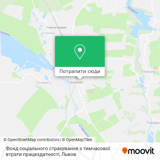 Карта Фонд соціального страхування з тимчасової втрати працездатності