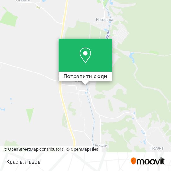 Карта Красів
