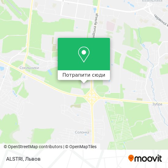 Карта ALSTRI