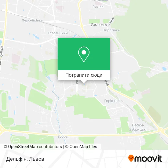 Карта Дельфін