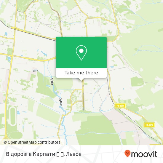 Карта В дорозі в Карпати 💛 💛