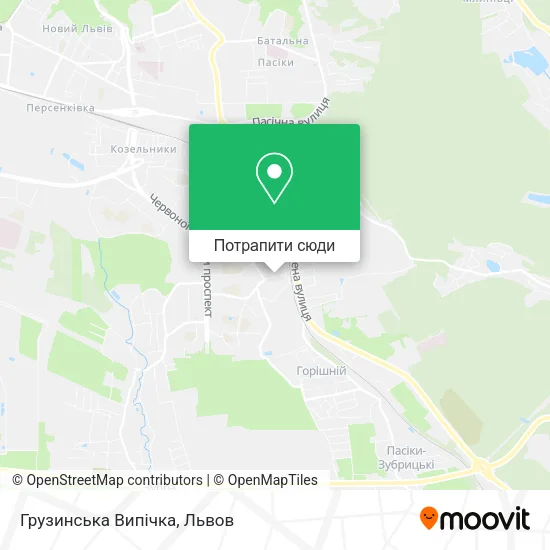 Карта Грузинська Випічка