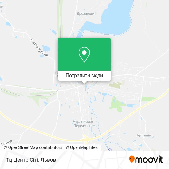 Карта Тц Центр Сіті